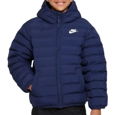 Abbildung von Nike Sportswear Winterjacke für Kinder, Größe: 128/137, midnight navy white