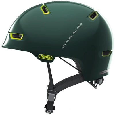 Abbildung von ABUS Stadthelm Scraper 3.0 ACE Robuster Fahrradhelm für den Stadtverkehr Damen und Herren Grün, Größe L