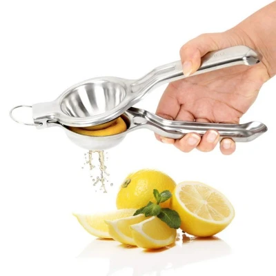 Abbildung von GOURMEO Zitruspresse Langlebige aus Edelstahl, Durable Stainless Steel Citrus Press