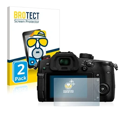 Abbildung von BROTECT Entspiegelungs Schutzfolie für Panasonic Lumix DC GH5 II (2 Stück) Matte Displayschutz Folie, Anti Reflex, Fingerprint
