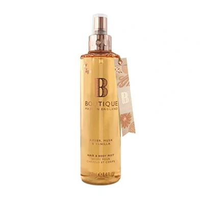 Abbildung von Boutique Amber, Musk &amp; Vanilla Body Mist, Hydrating and Refreshing 250ml