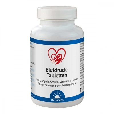 Abbildung von Dr. Jacob&#039;s Blutdruck Tabletten Arginin Magnesium Kalium