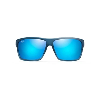 Abbildung von Maui Jim Unisex Sunglasses, Blue Hawaii alenuihaha bl, L