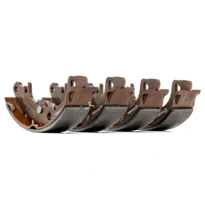 Abbildung von BREMBO S 61 516 Bremsbacken 165 32 mit Zubehör PEUGEOT: 106 II Schrägheck, I CITROËN: AX, Saxo Schrägheck