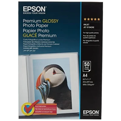 Abbildung von Epson C13S041624 Premium glossy photo paper 225g/m2 A4 50 Blatt(1 Pack)