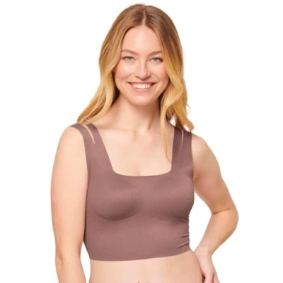 Abbildung von Sloggi FEEL FLOW Bustier, Damen, Größe: Large, Cacao