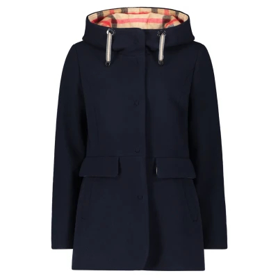 Abbildung von Amber &amp; June Kurzmantel, Damen, Größe: 36, Donkerblauw