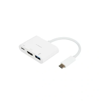 Abbildung von Vivanco 34293 Nodo USB 3.0 (3.1 Gen 1) Type C, 3.1 5000 Mbit/s, Weiß, Windows 10, 7, 8.1