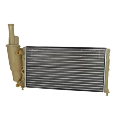 Abbildung von THERMOTEC D7F005TT Kühler, Motorkühlung Aluminium, Kunststoff 322 577 23 Schaltgetriebe Kühlrippen mechanisch gefügt FIAT: Punto I Schrägheck