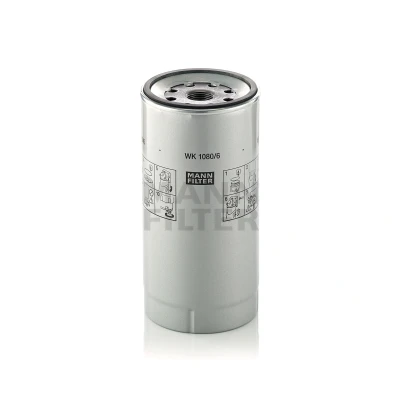Abbildung von MANN FILTER WK 1080/6 x Kraftstofffilter mit Dichtung MERCEDES BENZ: ACTROS MP4, ATEGO 2, SCANIA: P,G,R,T series