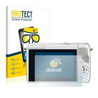 Abbildung von BROTECT Schutzglas für Canon EOS M10 Schutzfolie Panzer Folie Glas [Extrem Kratzfest 9H, Anti Fingerprint, Ultra Transparent]