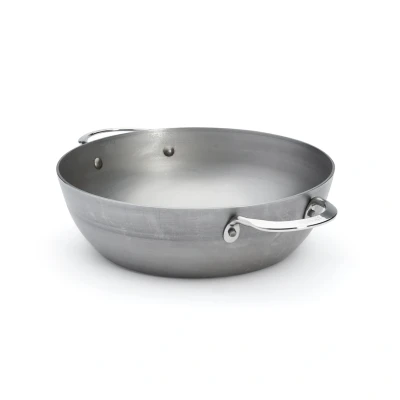 Abbildung von De Buyer Bratpfanne mit 2 Griffen Mineral B ø 24 cm / 2.5 Liter ohne Antihaftbeschichtung