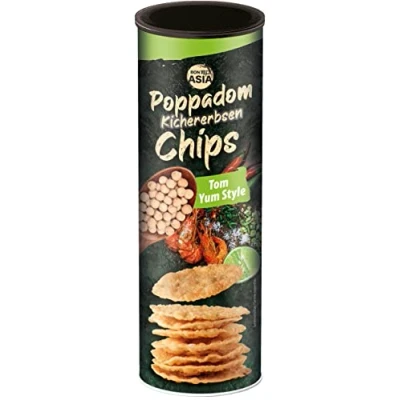 Abbildung von BONASIA Poppadom Chips Tom Yum, 1 x 70g