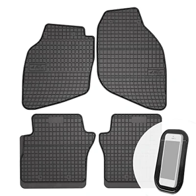 Abbildung von Gummimatten Auto Fußmatten Gummi Automatten Passgenau 4 teilig Set passend für Honda City IV Jazz II 2002 2008