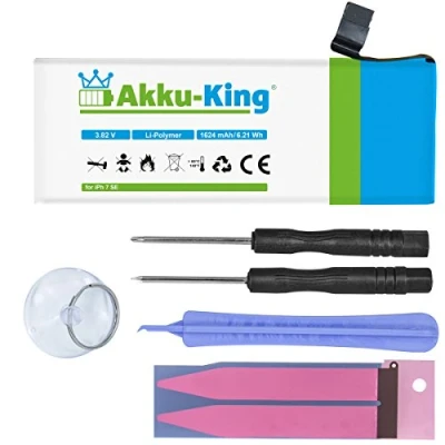 Abbildung von Akku King kompatibel mit iPhone SE Li Polymer 1624mAh Öffnungswerkzeug/Klebestreifen