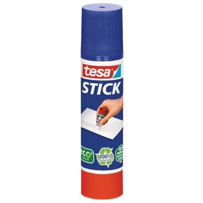 Abbildung von tesa Stick ecoLogo Geruchsneutraler Klebestift für Papier und Pappe Lösungsmittelfrei Umweltschonend 10 g