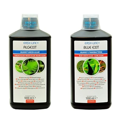 Abbildung von Sparpack Easy Life AlgExit 1000 ml + BlueExit Power gegen Algen im Aquarium