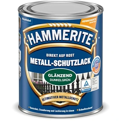 Abbildung von HAMMERITE METALLSCHUTZLACK GLAENZEND DUNKELGRUEN 750ML
