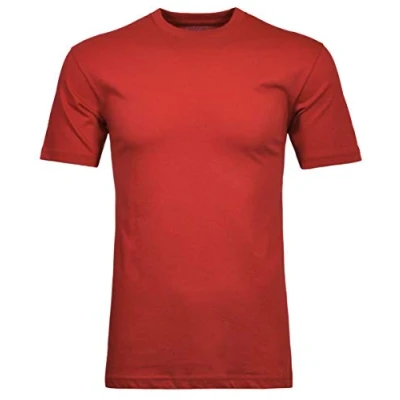 Abbildung von RAGMAN Herren T Shirt 2er Pack Rundhals, BLUTROT, L