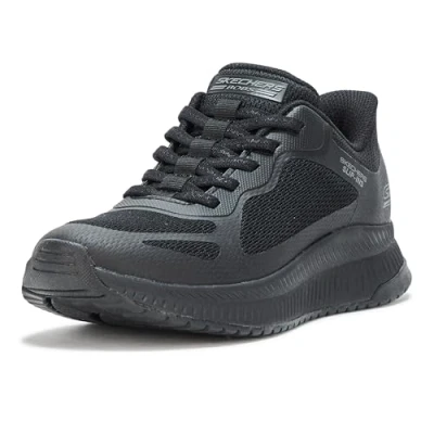 Abbildung von Skechers Damen Bobs Squad 4 Staple Look Sneaker, Schwarz, 41 EU