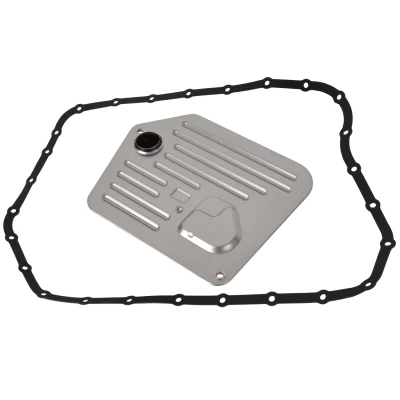 Abbildung von BLUE PRINT ADBP210060 Hydraulikfiltersatz, Automatikgetriebe mit Ölwannendichtung AUDI: A6 C5 Avant, A8 D2, Limousine