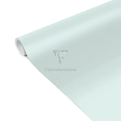 Abbildung von Clairefontaine 95801C 1 Rolle Geschenkpapier Tiny Rolls, 90g, 5 x 0,35m, praktisch in kleine Format, Rolle, farbig sortiert, Pastelltöne