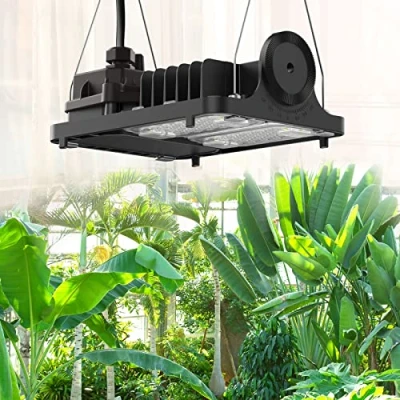 Abbildung von SANSI 70W LED Pflanzenlampe für Zimmerpflanzen, 700W Äquiv, Vollspektrum Dimmbares Wachstumslicht und optischer Linse hohe PPFD, energiesparendes pflanzenlampen große pflanzen