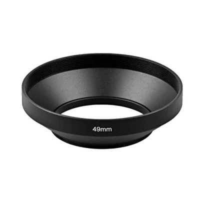 Abbildung von ayex Aluminium Weitwinkel Gegenlichtblende Sonnenblende 49mm