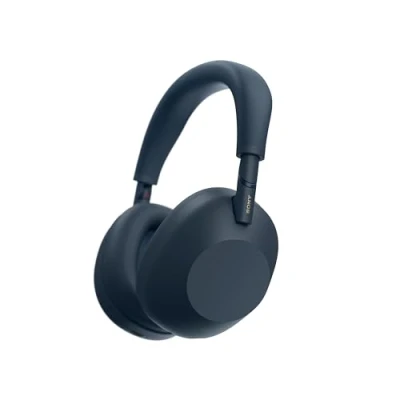 Abbildung von SONY WH 1000XM6 Flagship Noise Cancelling Over Ear Wireless Kopfhörer, Signature Hi Res Sound, ultimativer Komfort, faltbarem Design, strapazierfähige Tasche, 30 Std Akku, iOS &amp; Android, Midnight Blue