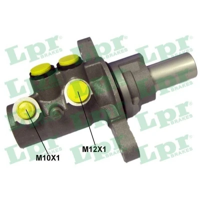 Abbildung von LPR 1698 Hauptbremszylinder 23,81 Aluminium 10 x 1 (1), 12 (1) PEUGEOT: 307 Schrägheck, SW, CITROËN: C4 I Schrägheck