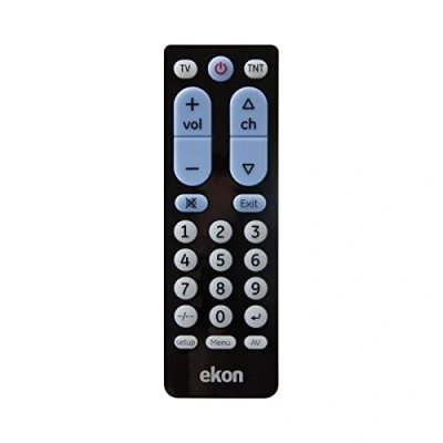 Abbildung von Ekon 2 in 1 Universal TV Fernbedienung DVD Blue Ray Decoder Infrarot HD LED LCD