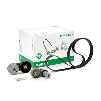 Abbildung von INA 529 0445 10 Keilrippenriemensatz Generatorfreilauf prüfen und ggf. erneuern LAND ROVER: Range Rover Sport, Discovery 3, 4