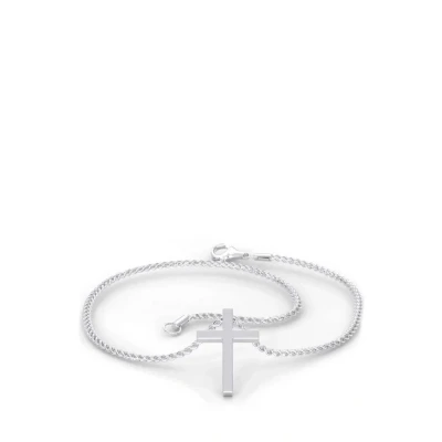 Abbildung von SERASAR Kreuzkette Herrenschmuck Edelstahl 60cm Schmuck Herrenkette Herren kette Kreuz Geburtstagsgeschenk für Manner