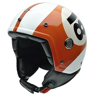 Abbildung von NZI 050260 G690 Tonup Eighteen Motorradhelm, Design Billardkugel 60 61 (XL)