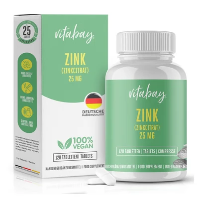 Abbildung von Vitabay Zink 25mg 120 St