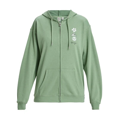 Abbildung von Roxy SURF Stoked ZIP Sweatjacke, Damen, Größe: Small, Ghz