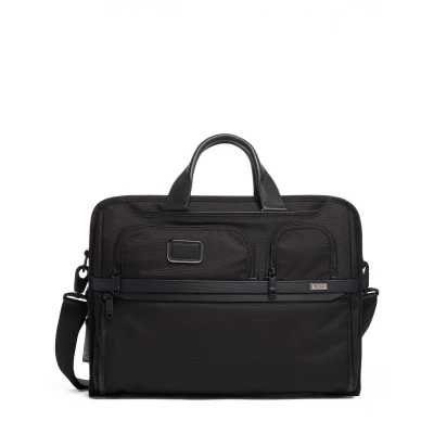 Abbildung von Tumi Alpha 3 Compact Large Laptop Briefcase black