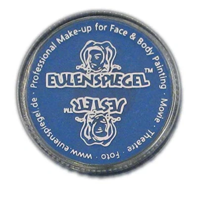 Abbildung von Eulenspiegel 503553 Creme Schminke, Blau, 35 ml, Make Up für Face und Bodypainting
