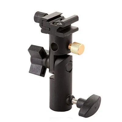 Abbildung von Fotga Swivel Flash Type E Hot Shoe Umbrella holder Bracket for Studio Light