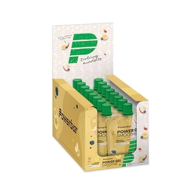 Abbildung von Powerbar PowerGel Smoothies Banana Blueberry 16x90g Veganer Energie Smoothie