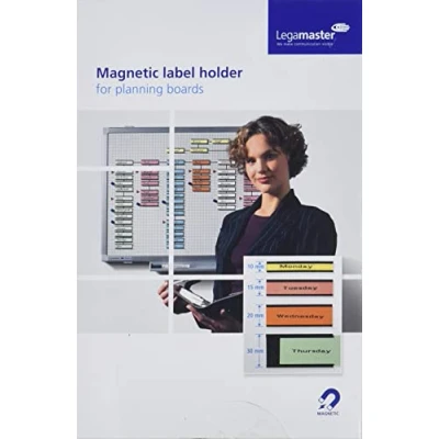 Abbildung von Legamaster Etikettenhalter magnetisch schwarz
