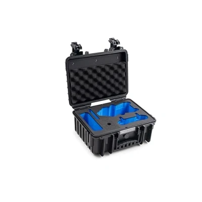 Abbildung von B&amp;W Transportkoffer Outdoor für Drohne DJI Air 3 und Fly More Combo Typ 3000 schwarz wasserdicht nach IP67 Zertifizierung, staubdicht, bruchsicher unverwüstlich