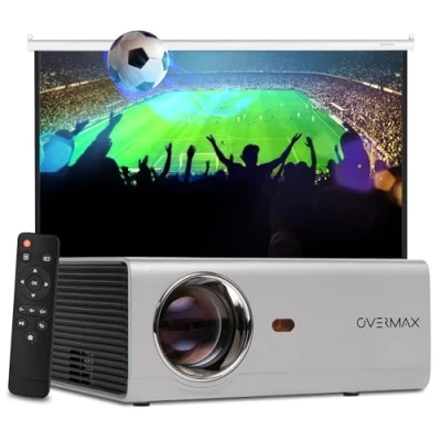 Abbildung von Overmax MULTIPIC 3.5 Beamer (2200 lm, 1500:1, 1080p px, WI FI YouTube 2x HDMI, USB, D sub 50 000h)