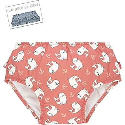 Abbildung von LÄSSIG Baby Schwimmwindel Badewindel wiederverwendbar waschbar Auslaufschutz UV Schutz/Splash &amp; Fun Swim Diaper girls Seal, 18 mo