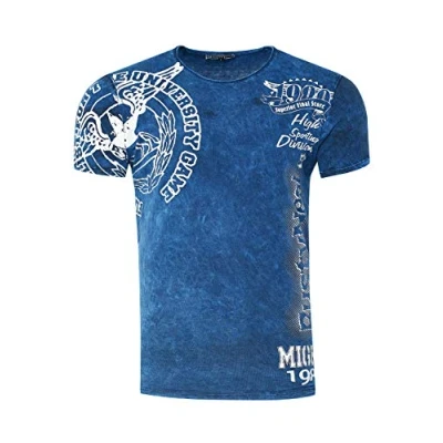 Abbildung von Rusty Neal Tshirt print, Herren, Größe: XL, Marine