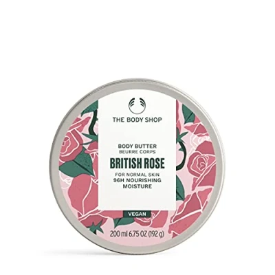 Abbildung von The Body Shop British Rose Körperbutter 24h, 1er Pack