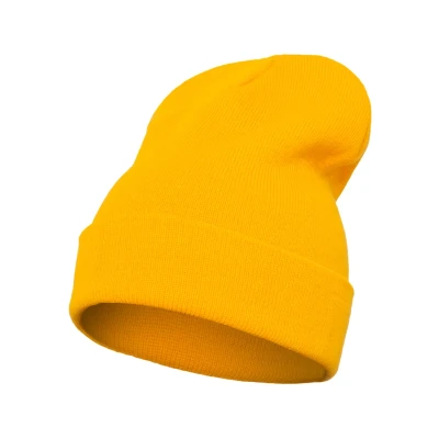Abbildung von Flexfit Yupoong Heavyweight LONG Mütze, Größe: One Size, Gold