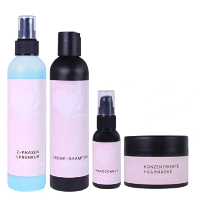 Abbildung von hair2heart Echthaar Extension Pflegeset für Extensions