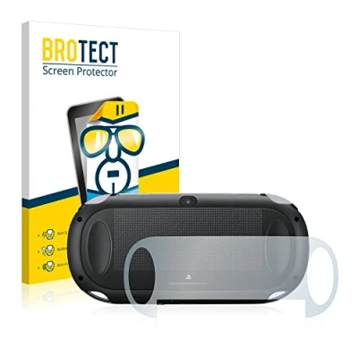 Abbildung von BROTECT (2 Stück Schutzfolie für Sony Playstation PCH 1000 Serie PS Vita Touchpad (Rückseite) Displayschutz Folie Ultra Klar