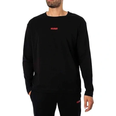 Abbildung von BOSS Men Linked LS Shirt Black1, M